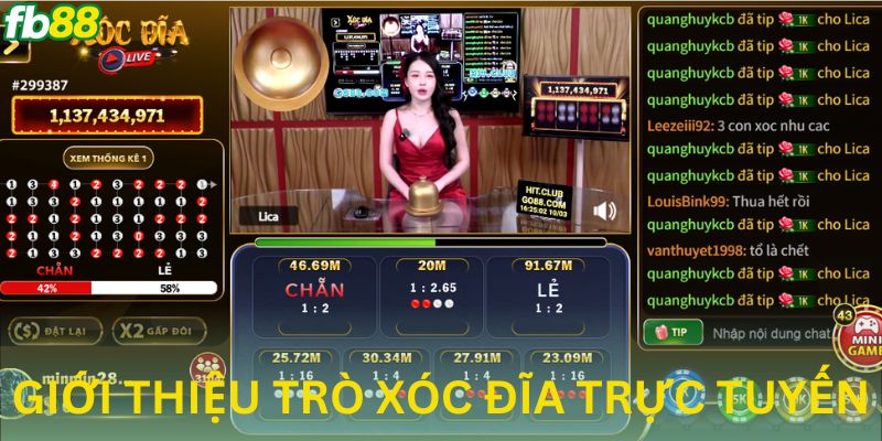 Sơ lược trò chơi xóc đĩa trực tuyến