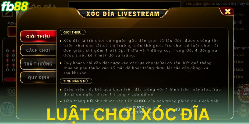 Tổng hợp các thông tin cần thiết trước khi chơi xóc đĩa