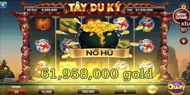 Giao diện nổ hũ tây du thần khí đẹp mắt