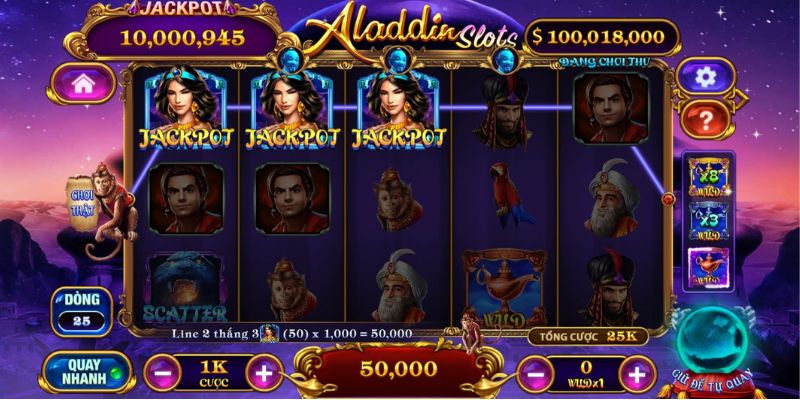 Lưu ý khi áp dụng cách chơi game Aladdin Slots tại FB88