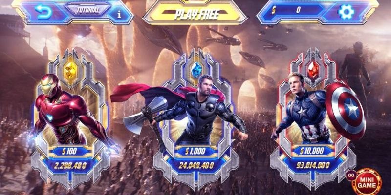 Cách chơi slot siêu anh hùng cho tân thủ tham gia