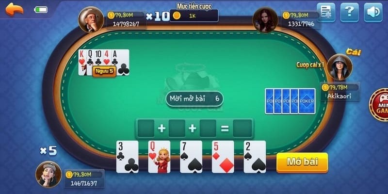 Luật chơi game ngưu ngưu cướp cái cơ bản nhất