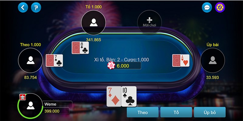 Quy trình một ván game xì tố FB88 diễn ra chi tiết và dễ hiểu